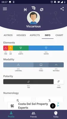 Horos Natal Chart android App screenshot 7